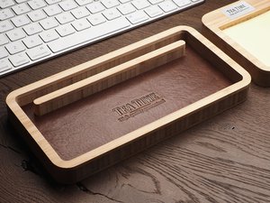 Schreibtisch-Organizer aus Holz 1852292
